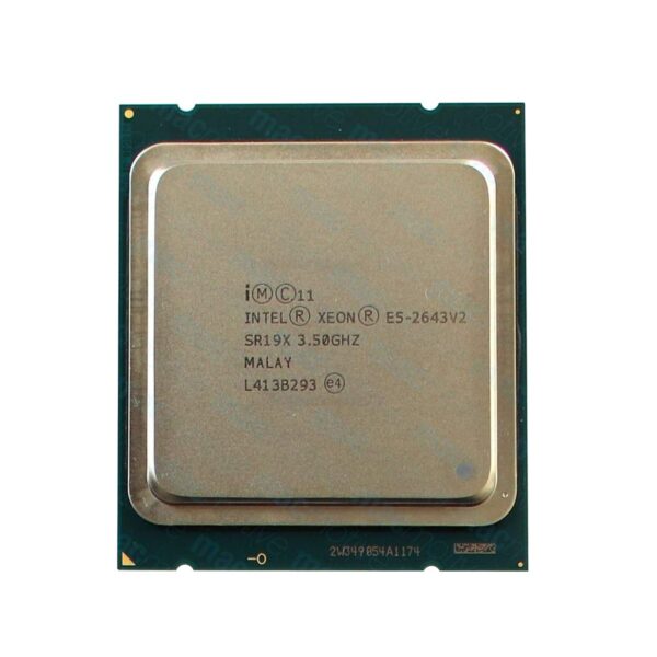 Intel SR19X Xeon Six Core E5-2643 v2 3.50GHz 25MB 8GTs Processor (Renewed)