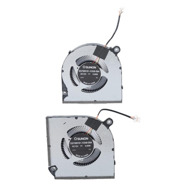 QMQJIA CPU GPU Fan Laptops Cooling Fan DC12V 4Pin 4wires Coolers Fan for V 15 ANV15-51 N23Q22 Laptops Part - Image 6