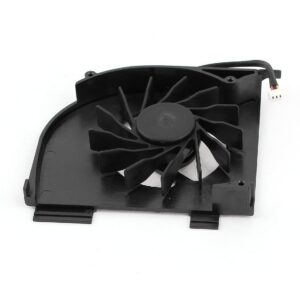 Qtqgoitem Laptop PC CPU Cooling Fan Cooler 3Pins DC 5V Black for Pavilion DV5 (Model: 5a6 9c4 4a5 1a2 58a)