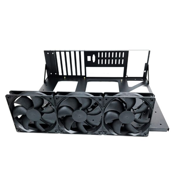 Mining Rig Frame for GPU Aluminum Open Miner Mining Frame Rig Case Support GraphicsCard Insulation - Image 6
