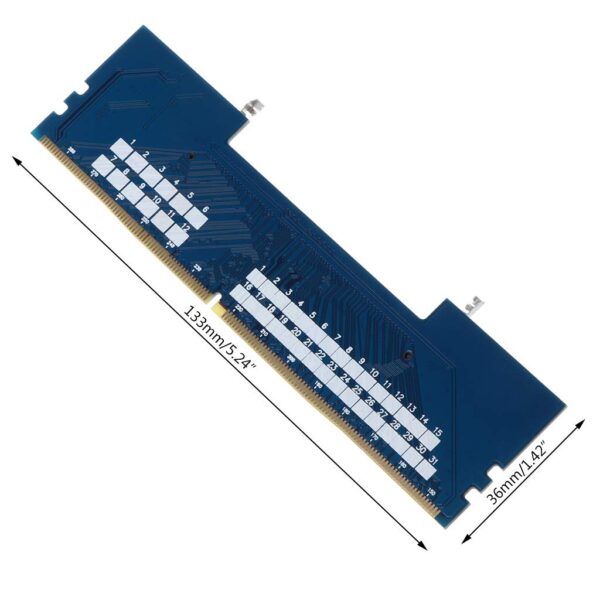 watersouprty Laptop DDR4 SO-DIMM to Desktop DIMM Memory RAM Connector Adapter PC Memory Cards Converter Adaptor - Image 8