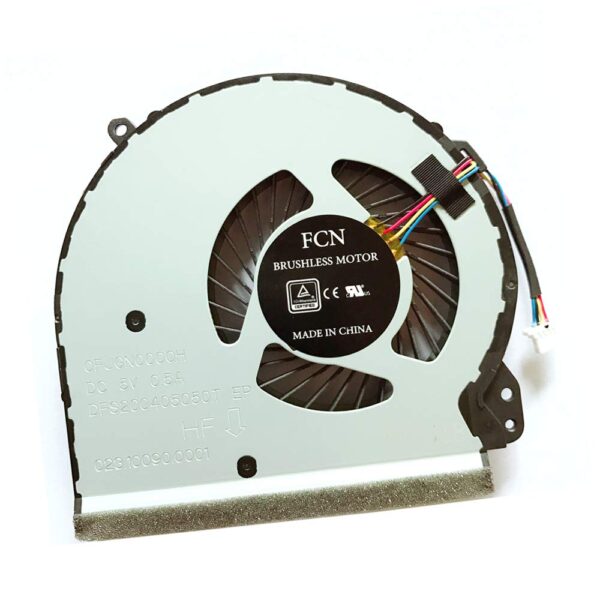 Replacement Compatible Laptop CPU Cooling Fan Cooler for HP Home 17-x002ds 17-x003ds 17-x004ds 17-x006cy 17-x007ds 17-x008cy 17-x008ds 17-x009cy 17-x009ds 17-x010ca 17-x010ds 17-x010nr 4 Pins 4 Wires