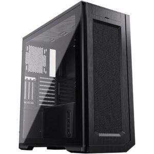 Phanteks (PH-ES620PTG-DBK01) Enthoo Pro 2 Full Tower – High-Performance Fabric mesh, Tempered Glass, Dual System/PSU Support, Massive Storage, Digital-RGB Lighting, Black