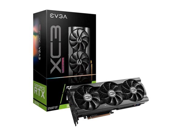 EVGA GeForce RTX 3070 XC3 Ultra Gaming, 08G-P5-3755-KL, 8GB GDDR6, iCX3 Cooling, ARGB LED, Metal Backplate, LHR (Renewed)