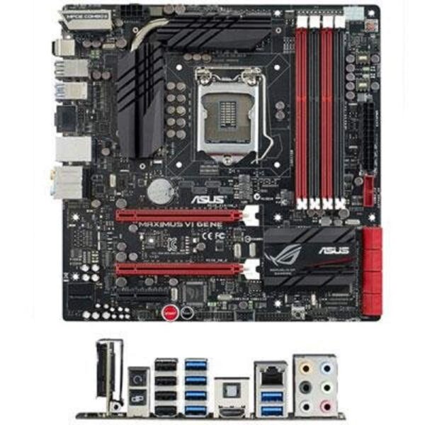 ASUS Maximus VI GENE DDR3 1600 Intel Z87 LGA 1150 Motherboard (Renewed) - Image 2