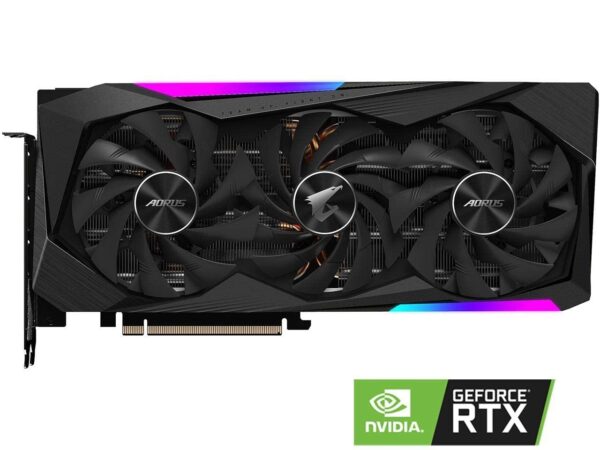 GIGABYTE AORUS GeForce RTX 3070 Master 8G Graphics Card, 3X WINDFORCE Fans, 8GB 256-bit GDDR6, GV-N3070AORUS M-8GD Video Card (Renewed) - Image 2