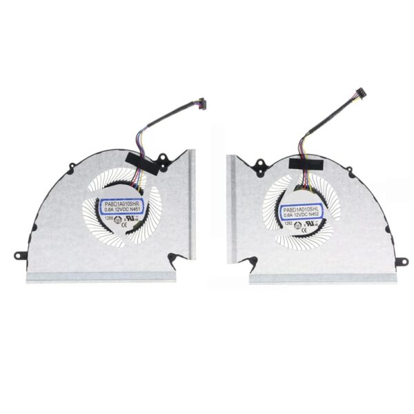 xinzhuoqi New CPU Cooling Fan for MSI GP76 Leopard GE76 Raider MS-17K2 MS-17K3 CPU+GPU Cooling Fan