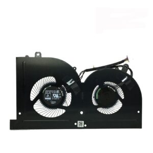 HAZEK New Laptop CPU GPU Cooling Fan Compatible for MSI GS63 GS63VR MS-16K2 16K3 16K4 GS73 GS73VR MS-17B1 17B7 Catholic(GS63 GPU)
