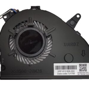 CPU Cooling Fan for HP 15-CS 15-CW,Compaitible L25584-001 L25585-001 L25588-001 L25589-001 L40619-001 L40620-001 NS85B00-17K24 TPN-Q208,