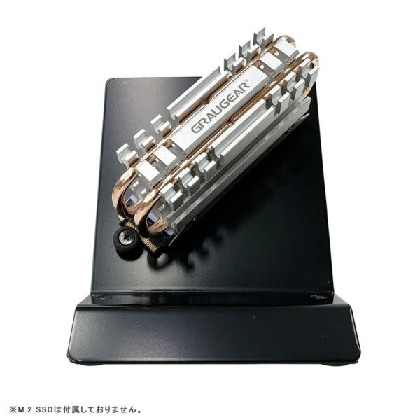 長尾製作所 Nagao Manufacturing NBROS M.2 SSD Compatible Size 2280 Display Stand NB-M2SSD-DP06 - Image 4