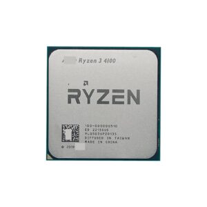 Computer CPU Ryzen 3 4100 R3 4100 3.8 GHz 4-Core 8-Thread CPU Processor 7NM L3=8M 100-000000510 Socket AM4 No Fan Powerful Performance, let Your Computer Reach The