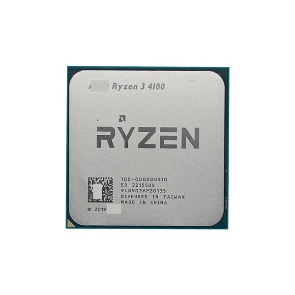 Computer CPU Ryzen 3 4100 R3 4100 3.8 GHz 4-Core 8-Thread CPU Processor 7NM L3=8M 100-000000510 Socket AM4 No Fan Powerful Performance, let Your Computer Reach The