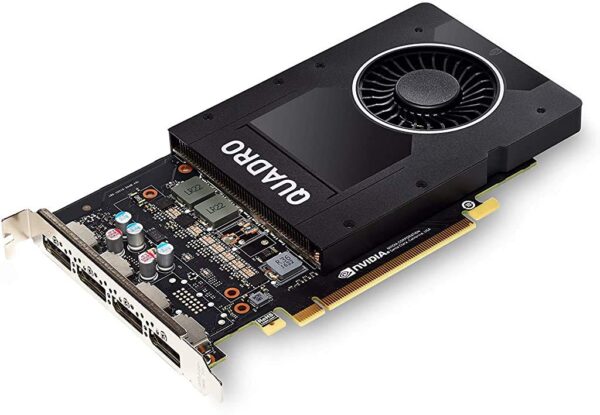 PNY NVIDIA Quadro P2200 5GB GDDR5X PCI Express 3.0 x16 High Profile 4X Display Port 1.4 (Renewed)