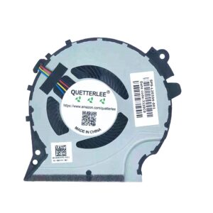 QUETTERLEE Replacement New GPU Cooling Fan for HP Pavilion 15-cx 15-cx0068tx 15-cv0058wm 15-cx0020nr 15-cx0030nr 15-cx0045nr 15-cx0049nr Series DFS481305MC0T FKKA SPS-L20334-001 7J2090 Fan