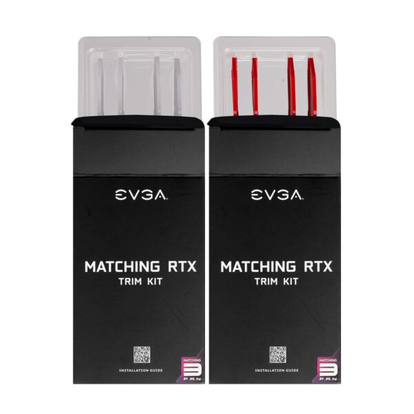EVGA Red/White Trim Kit for EVGA 20-Series FTW3 Cards - Image 2