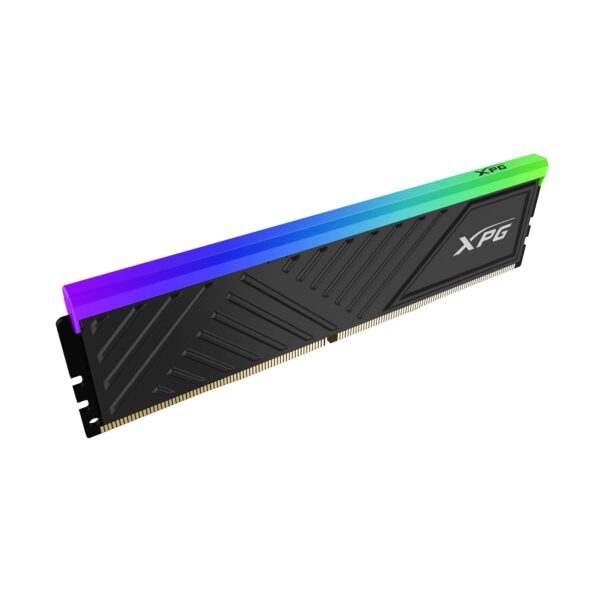 XPG SPECTRIX D35G RGB DDR4 3600MHz CL18 32GB (2x16GB) PC4-28800 RAM 288-Pins UDIMM Desktop Memory Kit Black Heatsink(AX4U360016G18I-DTBKD35G) - Image 3
