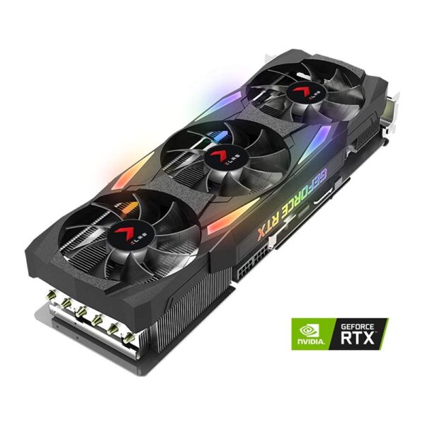 PNY GeForce RTX 3090 24GB XLR8 Gaming Uprising EPIC-X RGB Triple Fan Graphics Card (Renewed) - Image 6