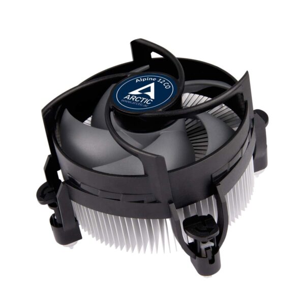 ARCTIC Alpine 12 CO - CPU Cooler for Intel 115x and 1200, for Continuous Operation, 92 mm PWM Fan, up to 100 W Cooling Power, Pre-Applied MX-2 Thermal Compound, Easy Installation