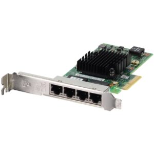 Dell/Intel I350-T4 1Gb QP RJ45 FH NIC (0NWK2) (Renewed)