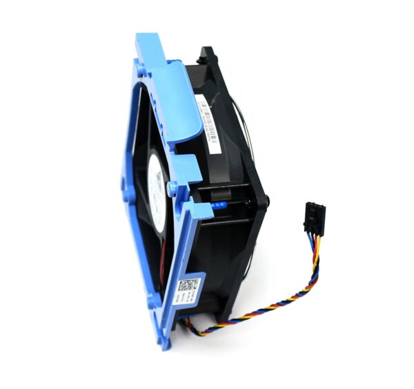 Aquamoon Trading YN845 Genuine Dell PowerEdge T300 PE-T300 120x38 12V Rear Fan Assembly PWM Case Fan w/4-Pin 4-Wire Cable UG891 Blue Shroud Bracket Plastic Module - Image 3