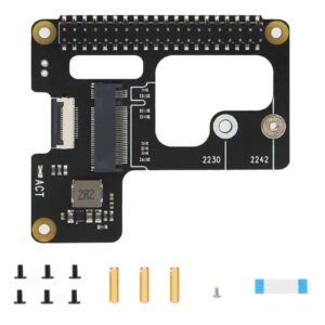 GAOSHA X1100 2.5 PCIE to M.2 NVME Hard Expansion Board for 5 Expand Your Storage Capacity