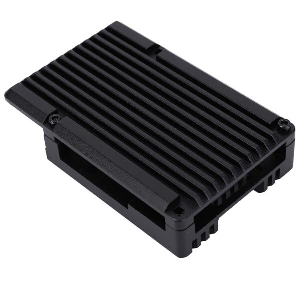 3 Model B Motherboard Case, Black Aluminum Alloy Housing with Passive Cooling for Stylish Computer Components - Image 3
