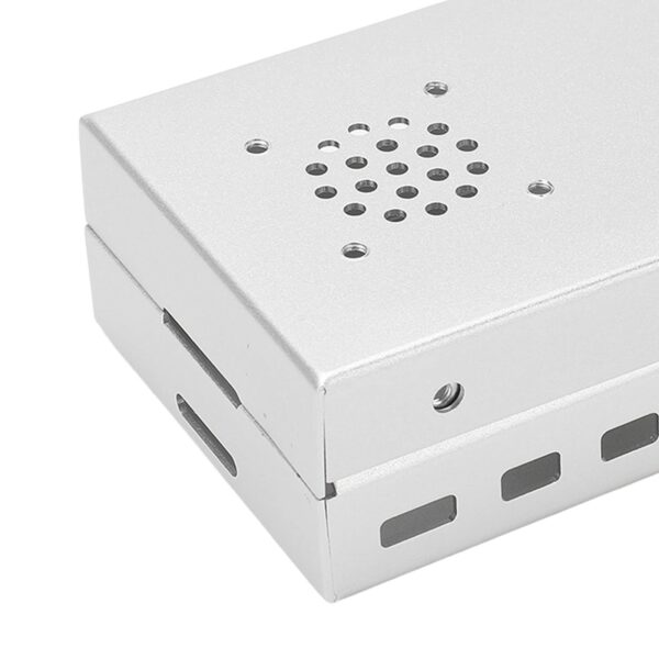 Protective Case, Secure Protection Good Match Enclosure Cover for 4B Silver - Image 9