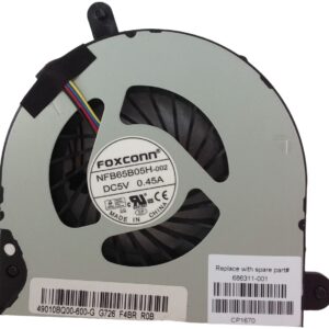 wangpeng Laptop CPU Cooling Fan Cooler for HP Probook 6570B 6560B 6565B HP Elitebook 8560 8560B 8560p 8570p Series 641183-001 686311-001
