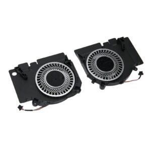 Processing Unit Cooling Fan 4 Pin Laptop Internal Cooler Lightweight for EG75071S1 C010 S9A RTX2060 (CPU GPU Cooling Fan)