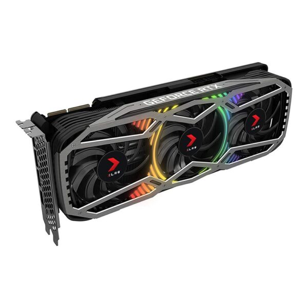 PNY GeForce RTX 3070 8GB XLR8 Gaming REVEL EPIC-X RGB Triple Fan Graphics Card (Renewed) - Image 4