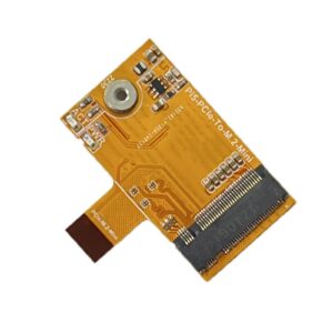 YIBAISI for RPi 5 PCIe to M.2 NVMe SSD Mini Expansion Board for RPi5 (Not Include Active Cooling Fan)