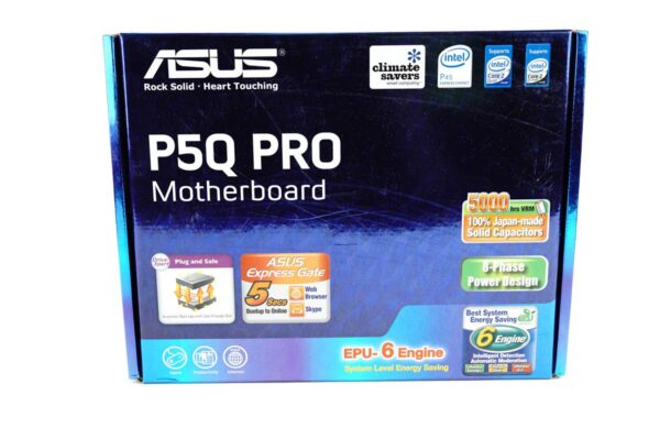 Asus P5Q PRO Turbo Core 2 Quad/Intel P45/ DDR2-1300/ A&GbE/ATX Motherboard - Image 4