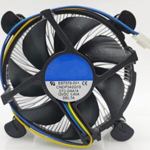 for E97379-001 12V 0.60A i5 3470 1155 1156 CPU 4-Wire Cooling Fan