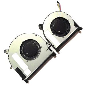 DFS5K12114262D DFS5K22115371D CPU+GPU Cooling Fan Replacement for Dell 15 7000 15 7591 15 7590 5V 0.5A 4 PIN