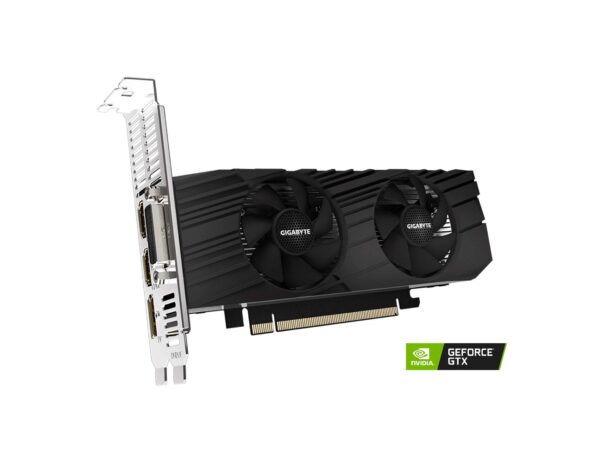 GIGABYTE GeForce GTX 1650 D6 OC Low Profile 4G Graphics Card, Low Profile Design, 4GB 128-Bit GDDR6, GV-N1656OC-4GL Video Card (Renewed) - Image 2
