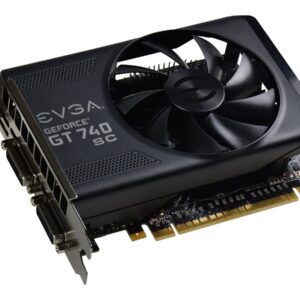 EVGA GEFORCE GT 740 2GB SUPERCLOCKED Graphics Card 02G-P4-3747-KR (Renewed)