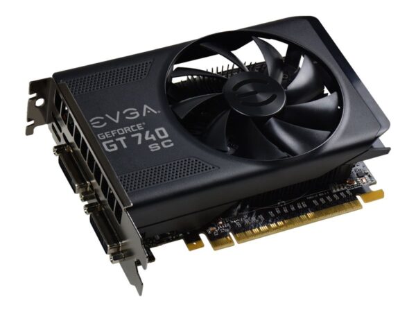 EVGA GEFORCE GT 740 2GB SUPERCLOCKED Graphics Card 02G-P4-3747-KR (Renewed)