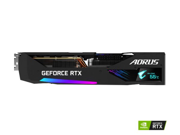 GIGABYTE AORUS GeForce RTX 3070 Ti Master 8G Graphics Card, MAX-Covered Cooling, 8GB 256-bit GDDR6X, GV-N307TAORUS M-8GD Video Card (Renewed) - Image 8