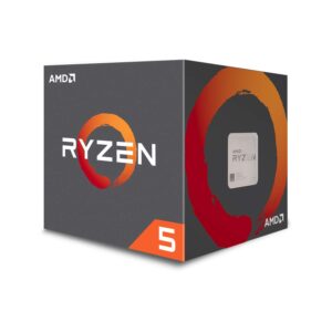 AMD Ryzen 5 1600 6-Core, 12-Thread Unlocked 65W Desktop Processor with Wraith Stealth Cooler (YD1600BBAFBOX) (Renewed)