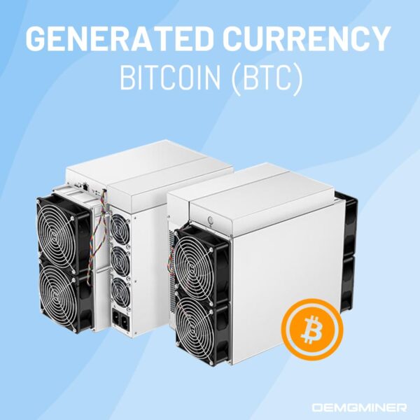 OEMGMINER Bitmain Antminer Miner S19 XP 141T 3032W Bitcoin Miner BTC/BCH Miner Crypto Mining (Antminer S19 XP 141Th) (Renewed) - Image 3