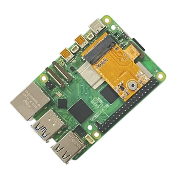 YIBAISI for RPi 5 PCIe to M.2 NVMe SSD Mini Expansion Board for RPi5 (Not Include Active Cooling Fan) - Image 4