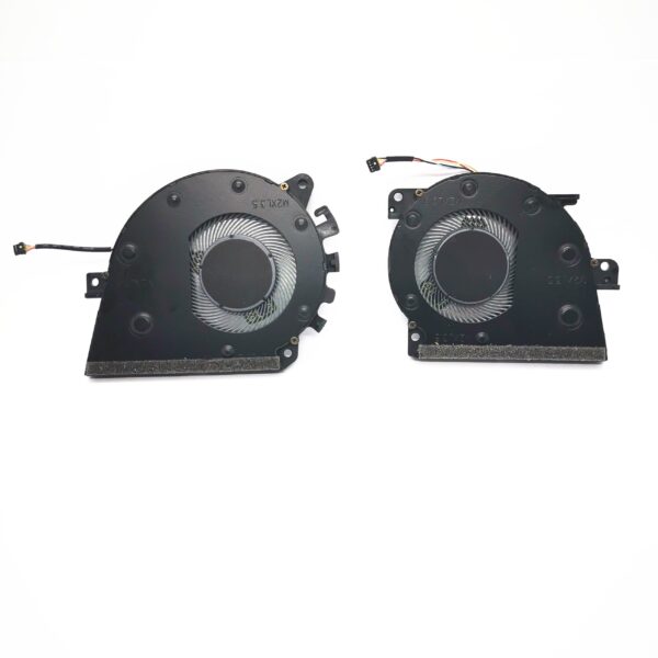 CPU Cooling Fan Cooler Fits for Lenovo ideapad 2018 530s-14ARR Air14 air15 xiaoxin Pro15 Radiator 4 PIN (Color : Pair Fan)