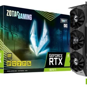 ZOTAC Gaming GeForce RTX™ 3070 Ti Trinity OC 8GB GDDR6X 256-bit 19 Gbps PCIE 4.0 Gaming Graphics Card, IceStorm 2.0 Advanced Cooling, Spectra 2.0 RGB Lighting, ZT-A30710J-10P (Renewed)