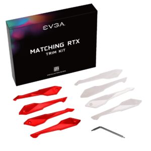 EVGA Red/White Trim Kit for EVGA 20-Series FTW3 Cards
