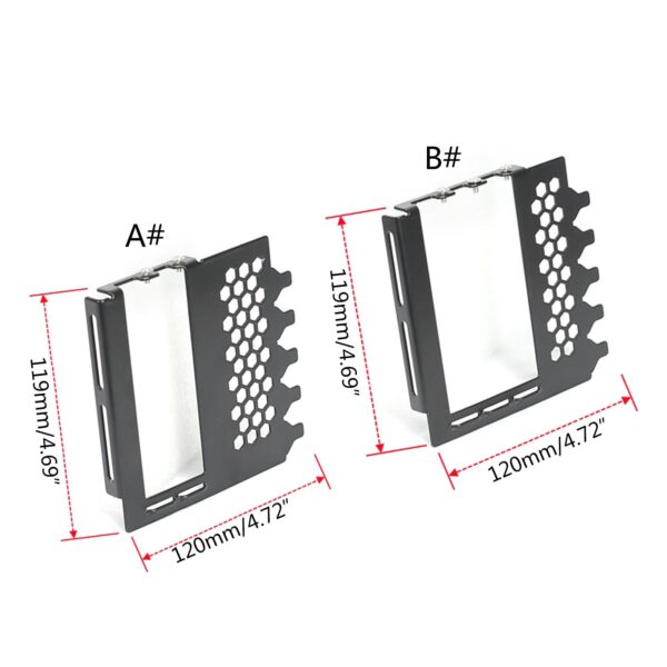 I Graphics Card Vertical Bracket Holder Graphics Card Steering Brackets Sturdy Metal Rack 2/3 Slots - Image 8