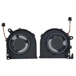 ZHAWULEEFB New Compatible CPU+GPU Cooling Fan for HP Spectre x360 14-EF 14T-EF Series N12234-001, ND55C0A-21A09, ND55C99-21A08 DC5V 0.50A Fan