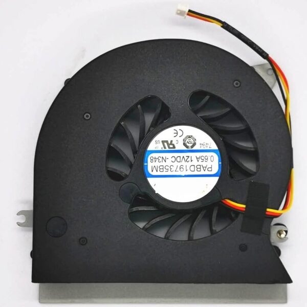 CPU Fan for MSI GT72 GT72S GT72VR 6QD 6RD MS-1781 MS-17 CPU Cooling Fan Cooler PABD19735BM 3pin 0.65A 12VDC