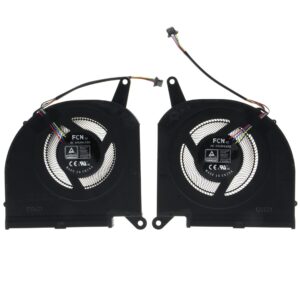 Replacement CPU+GPU Cooling Fan for Gigabyte Aorus 15G 15P 17G XB XC XD AERO 15 OLED XB XD RP75SA Aero 17 XA HDR XB WA FNGS FNGT DFSCK22D05883Q (9.9mm Thickness)