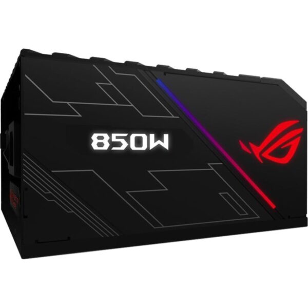 ASUS ROG Thor 850 Certified 850W Fully-Modular RGB Power Supply with LiveDash OLED Panel (Renewed) - Image 6