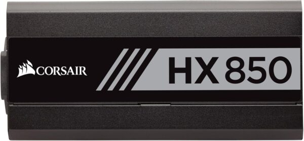 CORSAIR HX Series, HX850, 850 Watt, 80+ Platinum Certified, Fully Modular Power Supply-Black (Renewed) - Image 6
